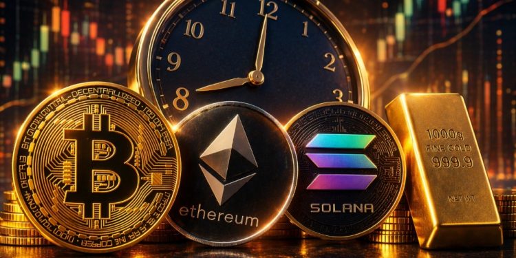 Bitcoin opera em queda de 3% com Oriente Médio, juros e saída de ETFs no radar